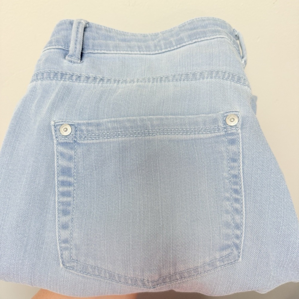 J Jill Authentic Fit Cropped Women's Blue Jeans Size 8